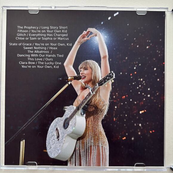 Taylor Swift The Eras Tour Live in Lyon & Dublin Surprise Song CD - Picture 3 of 4